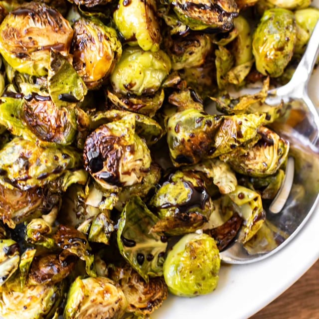 Roasted Brussel Sprouts.