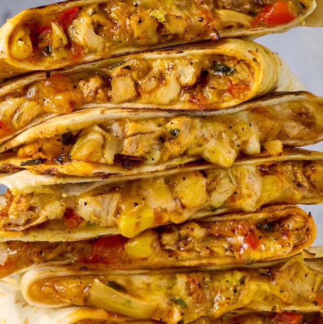 Tex-mex Quesadilla.