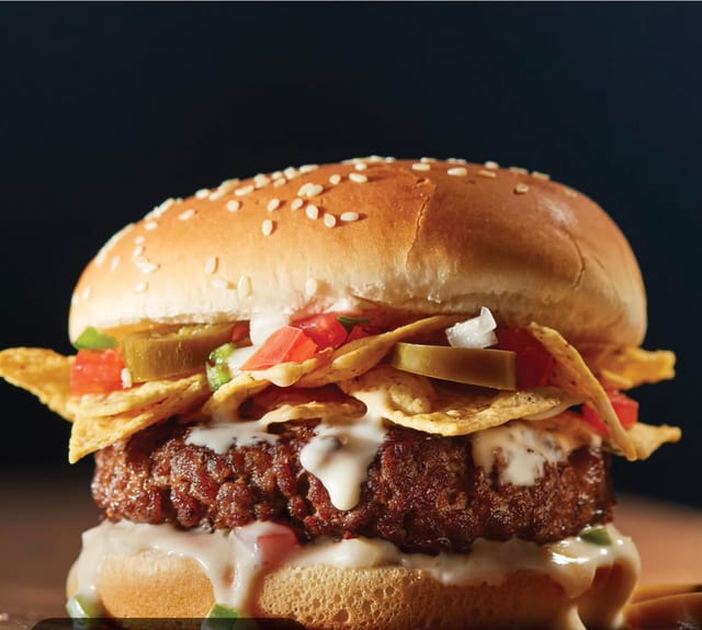 Nacho Burger.