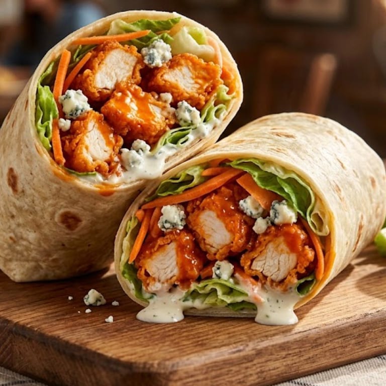 Buffalo Chicken Wrap Delight