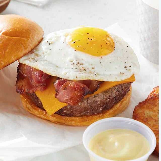 Breakfast Burger.