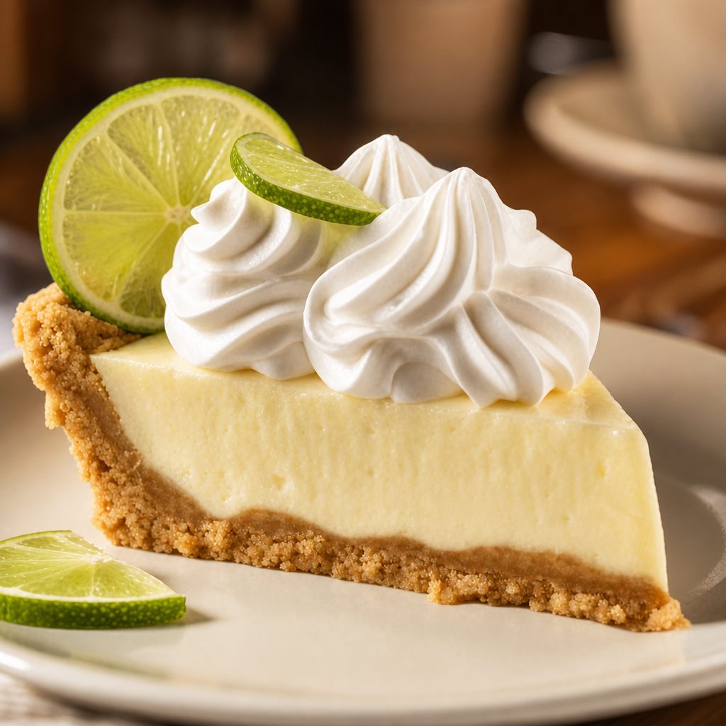 Individual Key Lime Pie.