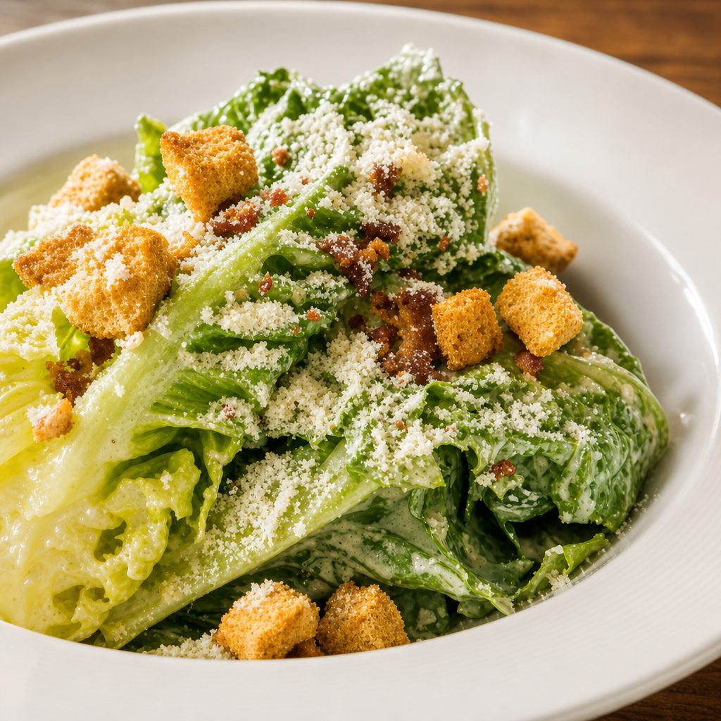 Classic Caesar Salad.