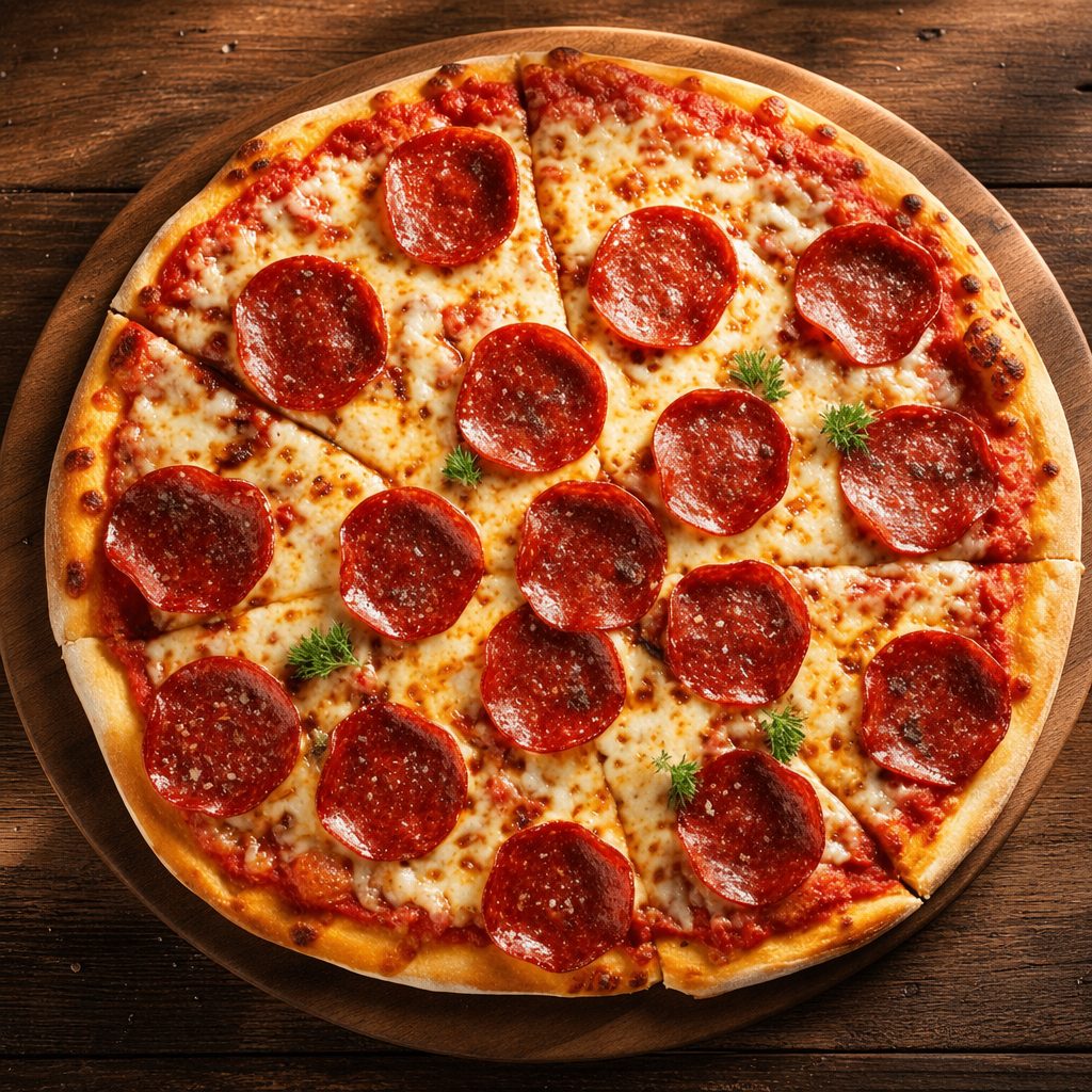 Pepperoni Pizza.