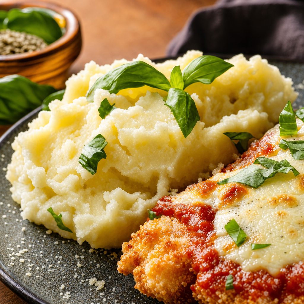 Garlic Mashed Potatoes.