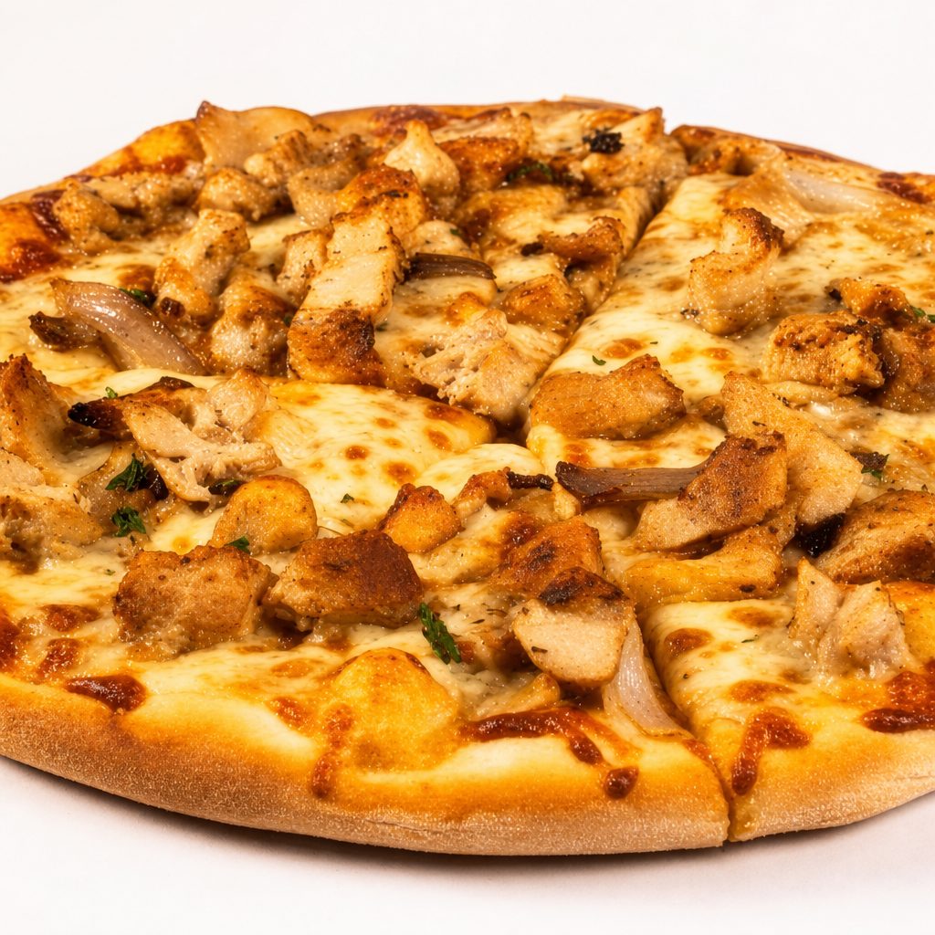 Buffalo Chicken Pizza.